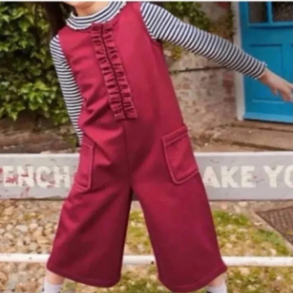 Mini Boden Bramble Ruffled Sleeveless Romper Jumpsuit Girls 3-4 Year (104 cm) - Picture 8 of 13